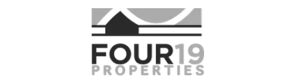 Four 19 Properties logo — Reibar Marketing client in Dallas–Fort Worth, TX